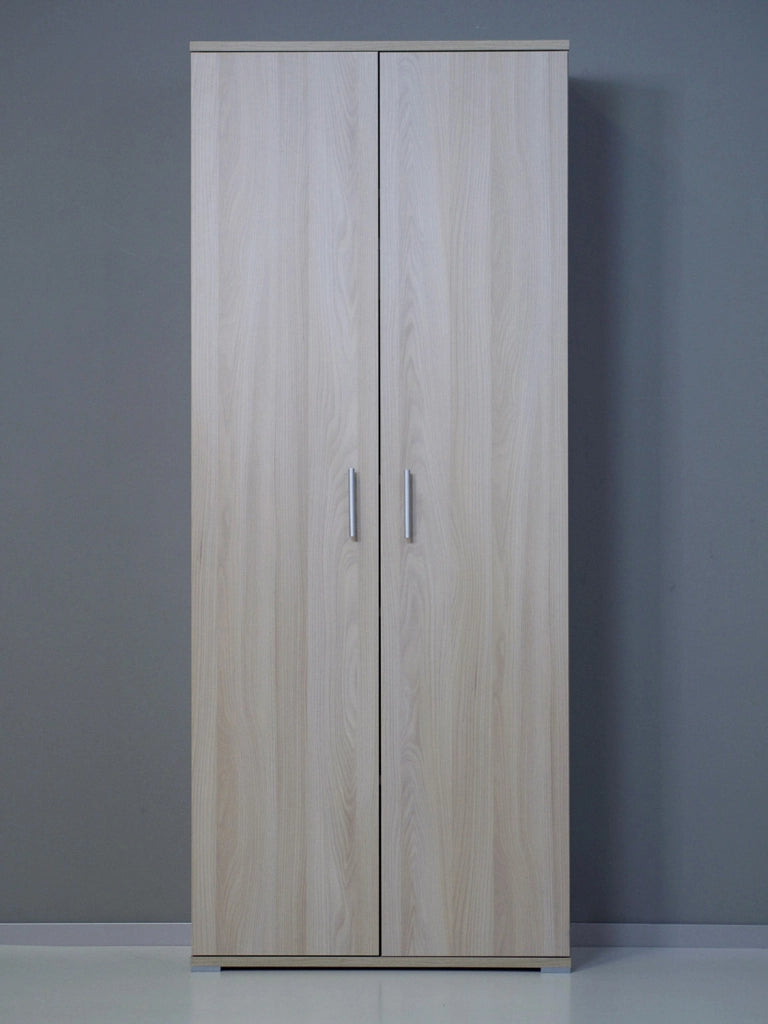 Armadio Portascope 2 Ante 6 Ripiani 72,3x36x177,1 cm in Truciolare Nobilitato Olmo