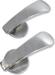 Due maniglioni per tende Maniglioni per tende fissati al muro Maniglioni per tende in acciaio inox Maniglioni per tende classici Maniglione da parete Maniglione per tenda Accessori per tende - argento chiaro