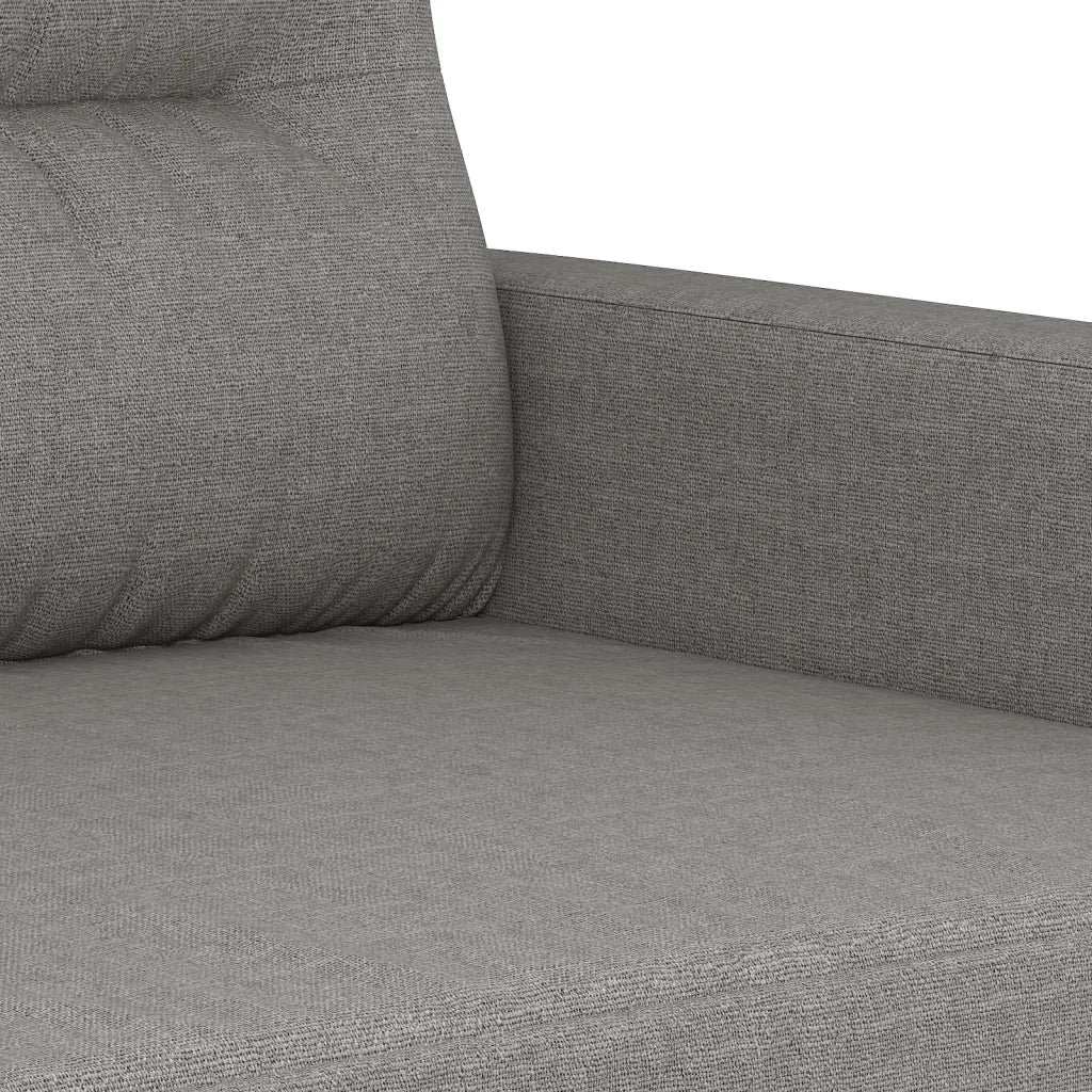 Divano a 3 Posti Grigio Scuro 210 cm in Tessuto 348808