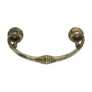 BL MANIGLIA 03027 121X58 MM OTTONE ANTICATO