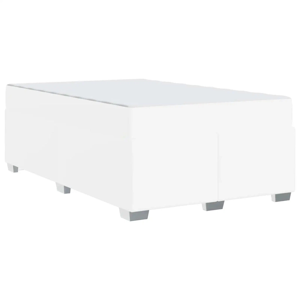 Struttura del letto con materasso Bianco 120 x 190 cm Tessuto 3399231