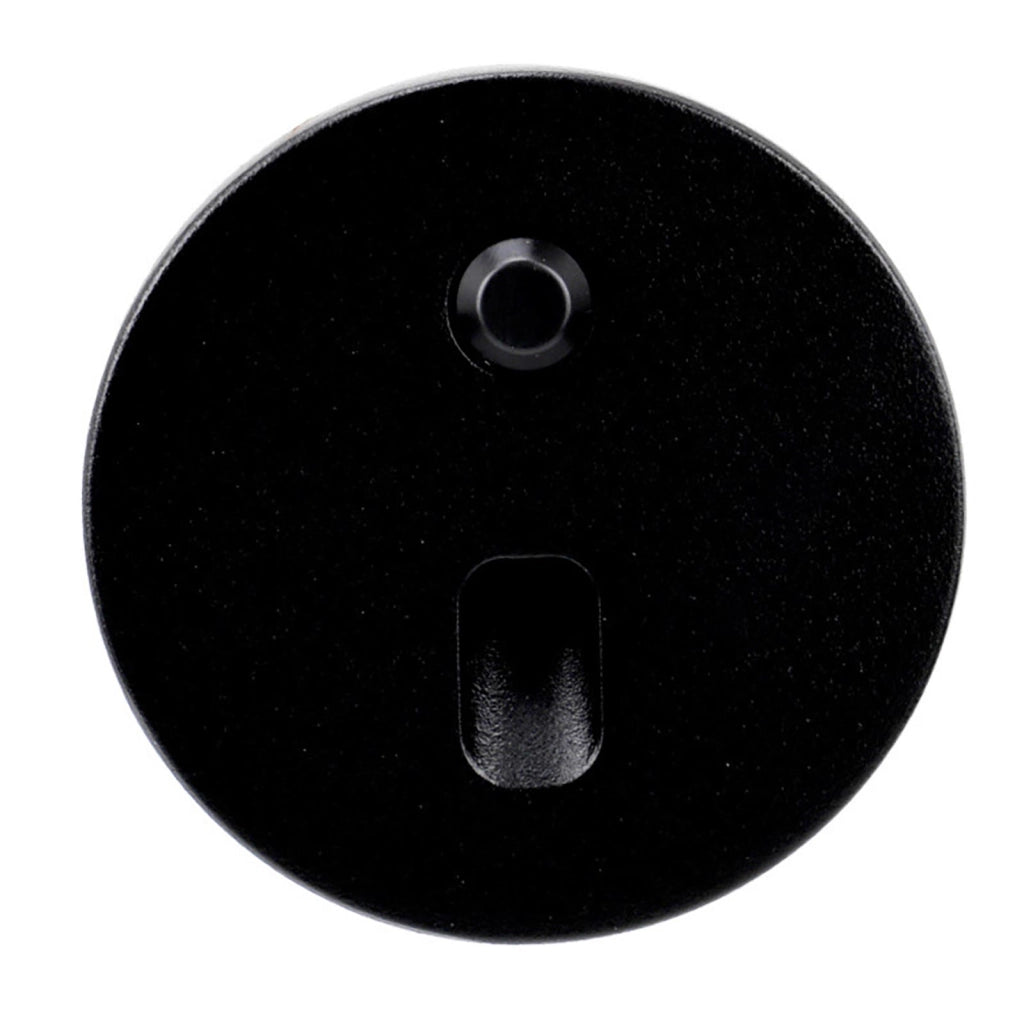 Faretto segnapassi luce LED da incasso con sensore movimento PIR potenza regolabile 4W 2W scale corridoio Tondo Nero 230V