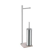 Colonna attrezzata wc gedy ta32 03 tania cromo e beige