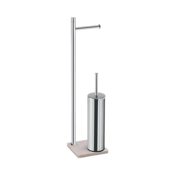 Colonna attrezzata wc gedy ta32 03 tania cromo e beige