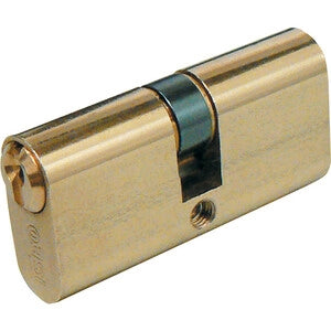 ISEO F5 8300 CILINDRO OVALE 33-33 OTTONATO C/3CH- ISEO- 1,0 pz