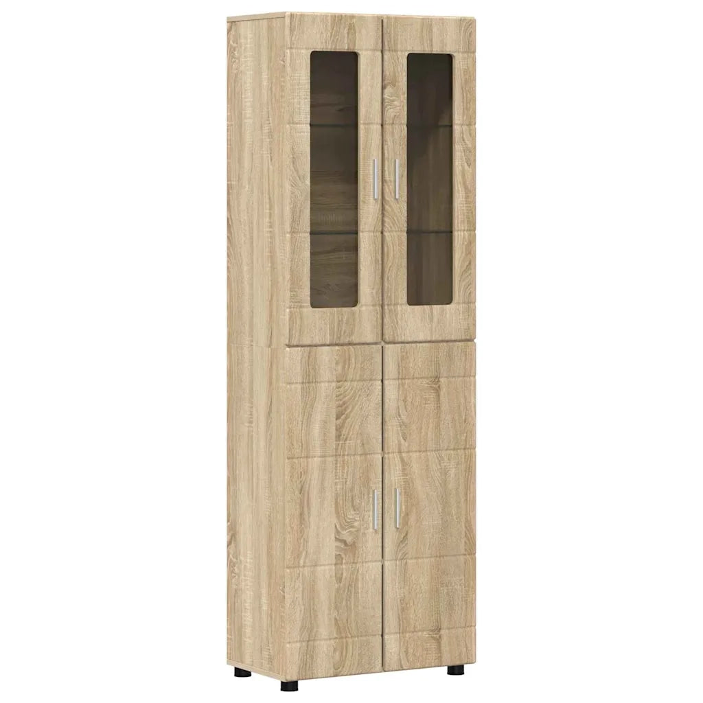 Credenza con lo scaffale FLORIN Rovere Sonoma 60 x 35 x 182 cm