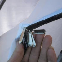 Tenda da Campeggio 3 4 Persone a Cupola Leggera e Ventilata con Porte con Zip, 320 x 240 x 130 cm Blu Scuro Grigio Chiaro