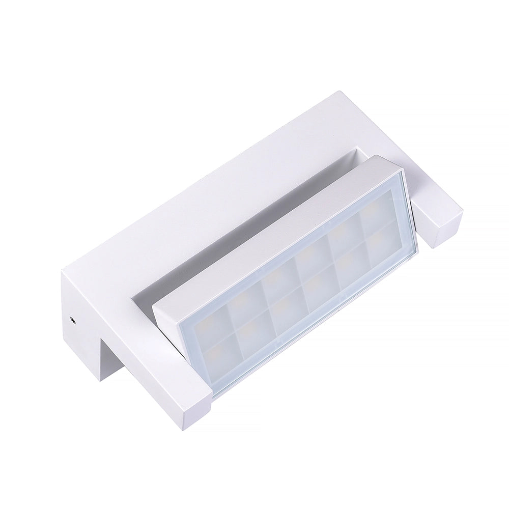 APPLIQUE LED BIANCO 21W DA ESTERNO IP65 - ILLUMINAZIONE REGOLABILE CON CCT SWITCH 3000K - 4000K - 6500K