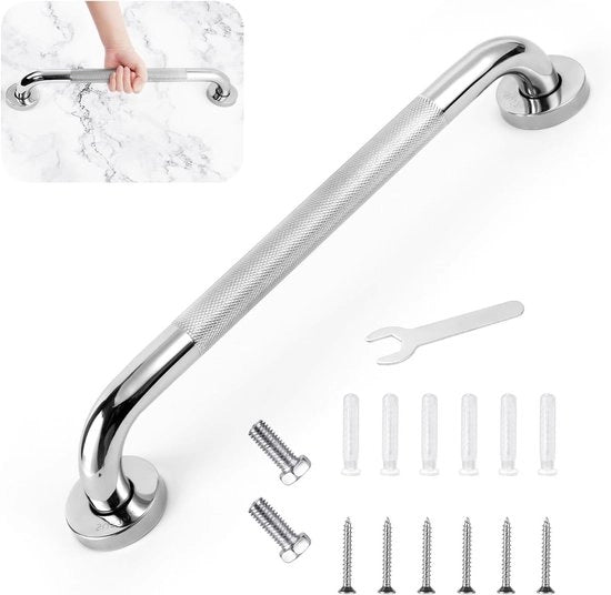 Maniglia antiscivolo in acciaio inossidabile per bagno - maniglia di sicurezza per anziani donne incinte - 40 cm.
