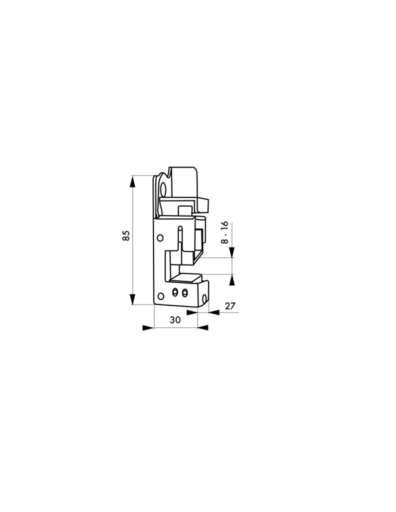 Blocco dell'interruttore a leva larga, lucchettabile, Lockout Tagout LOTO - THIRARD
