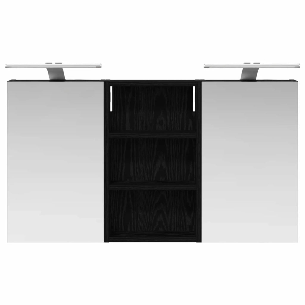Set di Armadi da Bagno con lo scaffale 3 pcs 90 x 10,5 x 50 cm 3403673