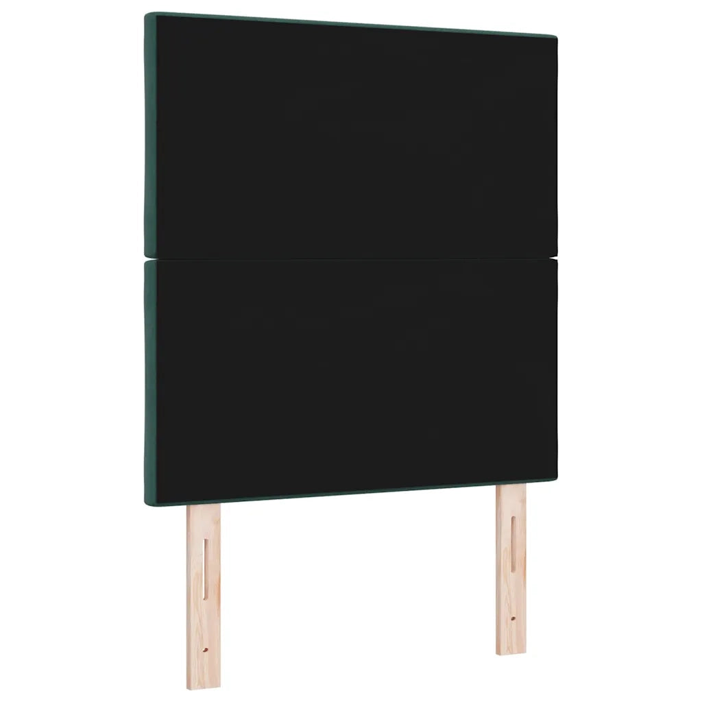 Testiera Verde Scuro 80 cm Velluto 3337883