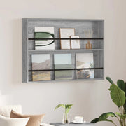 Scaffale per riviste Grigio Sonoma 100 x 12 x 70 cm 890858