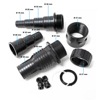 CPP-12000F Pompa di ricircolo acqua piscina fontana 8000 l/h 100 W, Pompa di circolazione