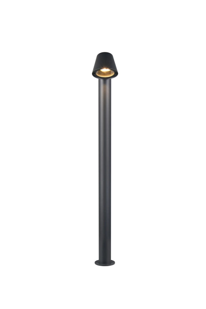 Lampione da giardino BENI Trio nero 100 cm 1xGU10 IP44