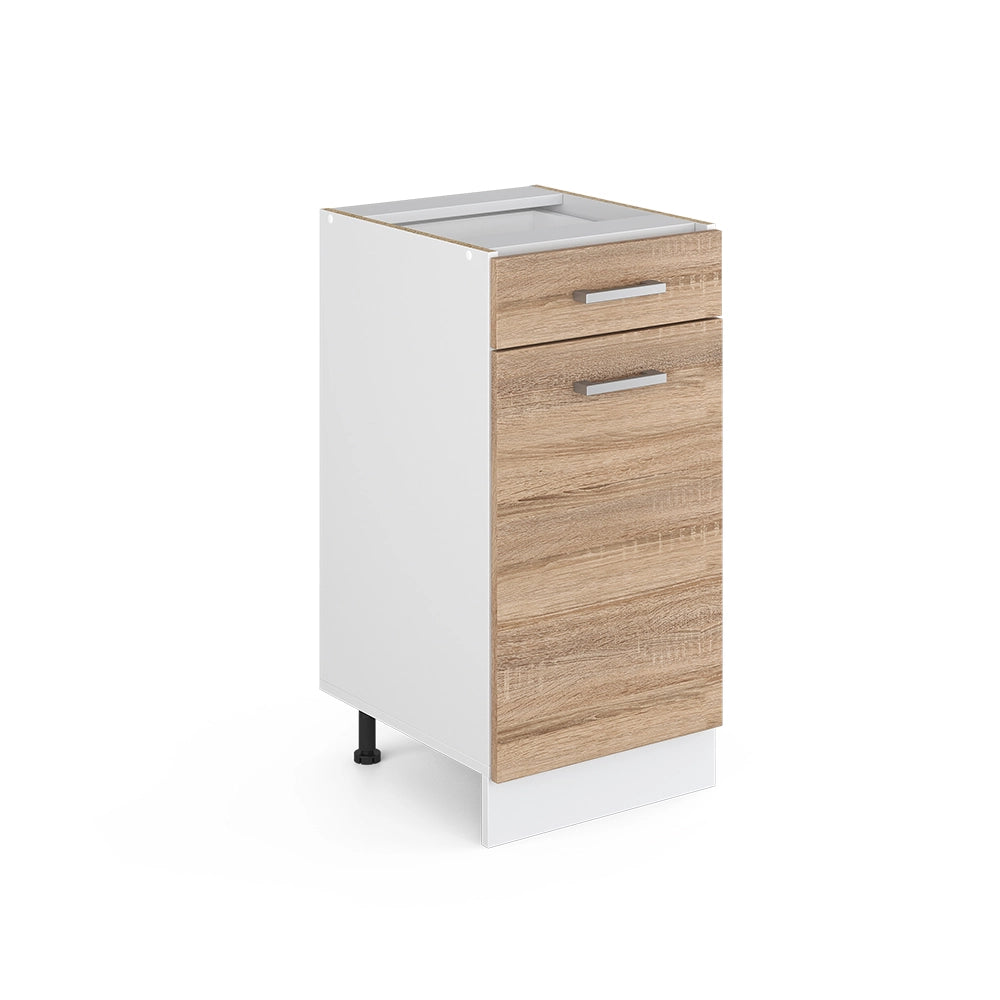 Vicco Base universale Sonoma 40 cm con cassetto, senza piano di lavoro