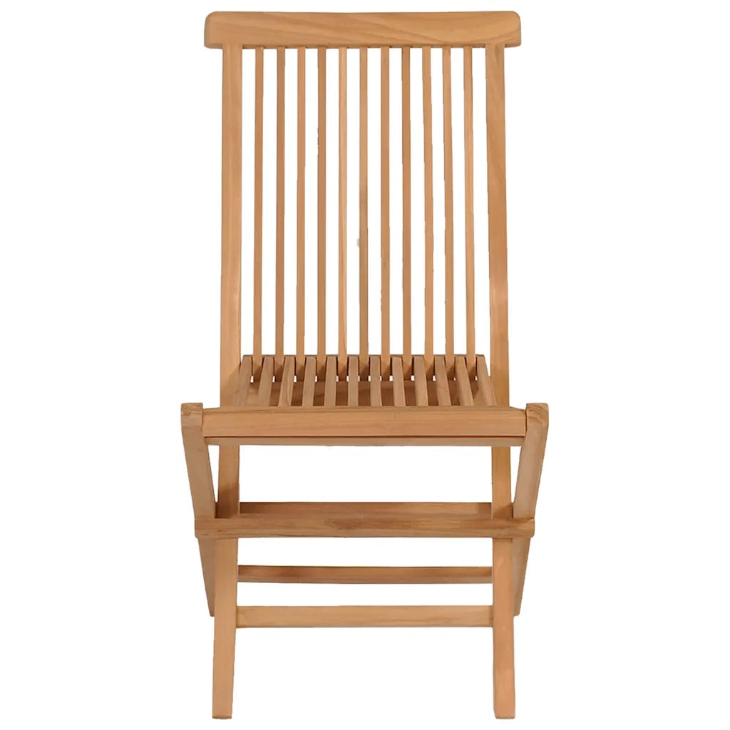 Set da Pranzo da Giardino 5 pz in Legno Massello di Teak 3059583