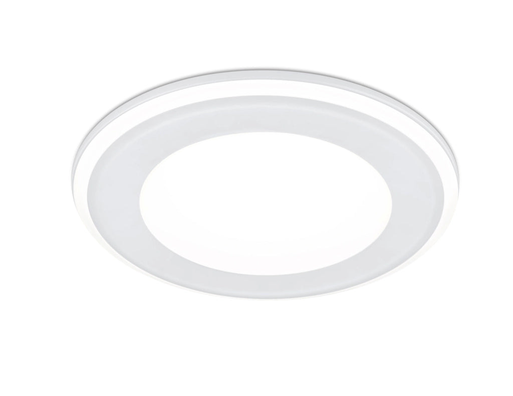 Illuminazione da Incasso da Interno a LED in Plastica Bianco Opaco