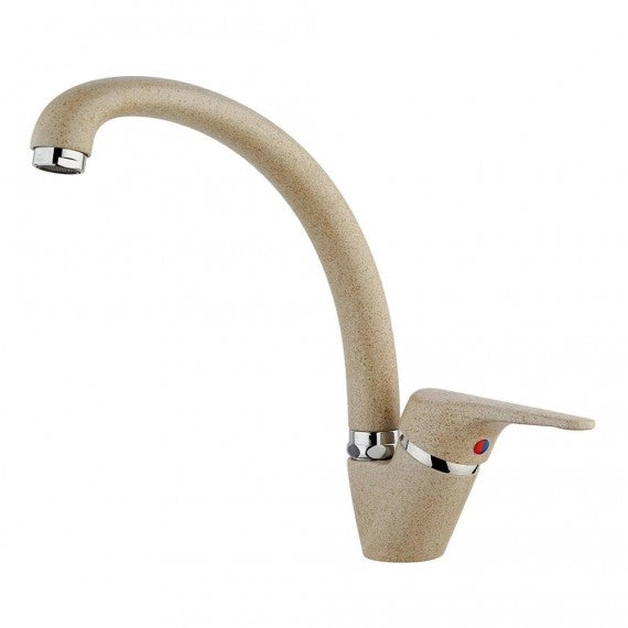Miscelatore lavello cucina per lavello granito avena rubinetteria serie sei