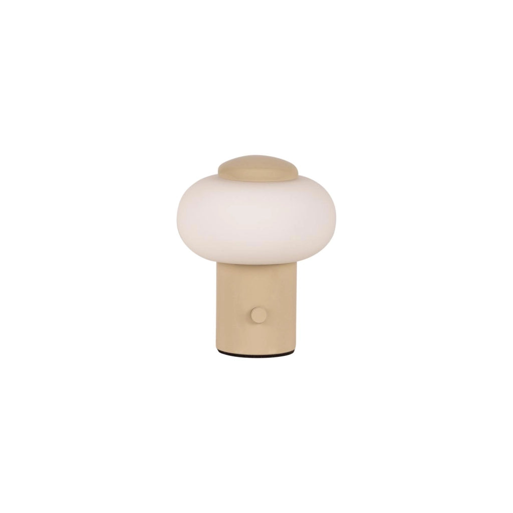 Lampada da tavolo LED wireless GUSTAV crema Lucide