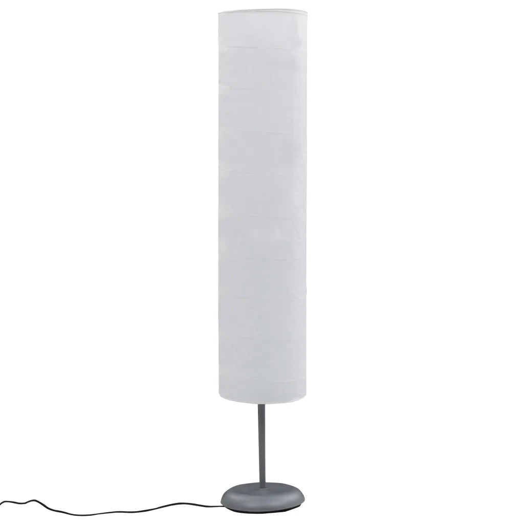Lampada da Pavimento con Supporto 121cm Bianca E27 CFW4812385