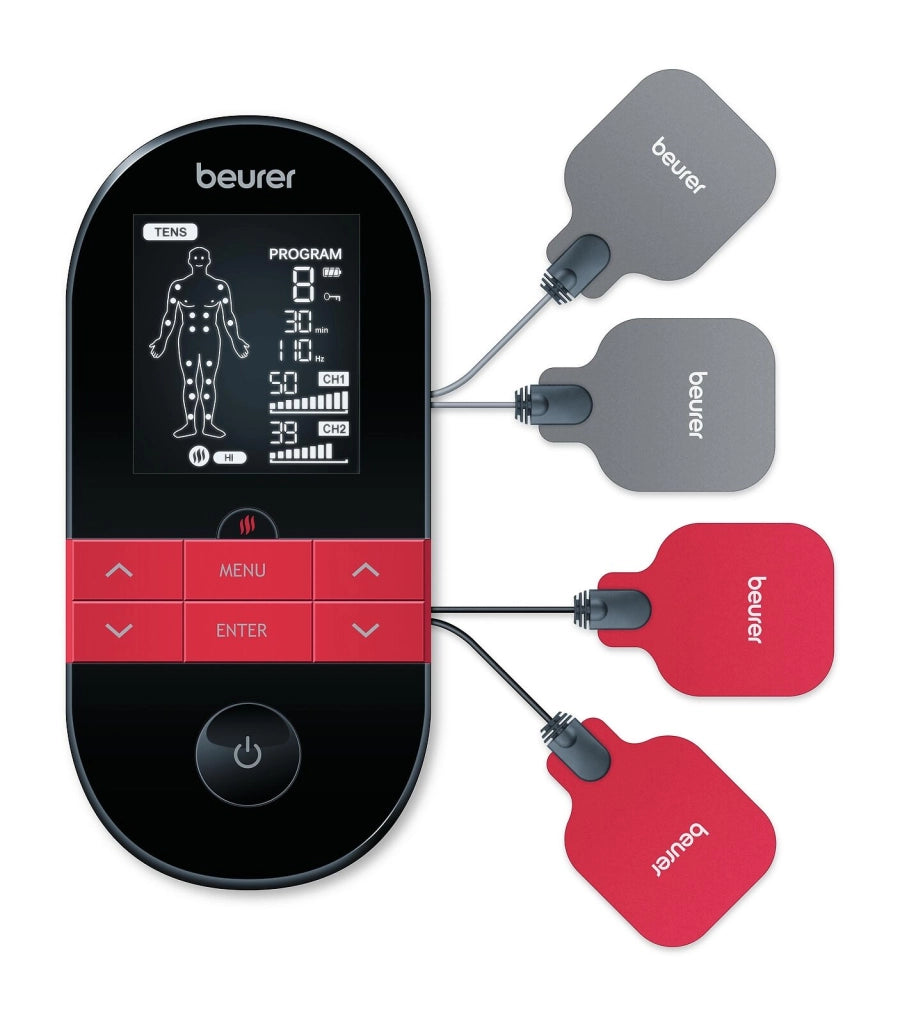 Beurer TENS/EMS digitale con funzione calore EM 59 Heat