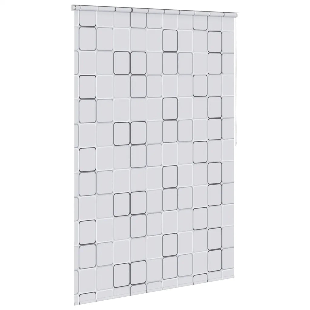 Tenda a Rullo per Doccia 160x240 cm Quadrati 142851