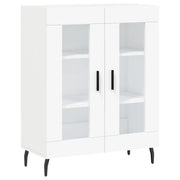 Credenza | Madia | Buffet da pranzo | Armadio da pranzo Bianca 69,5x34x90 cm in Legno Multistrato