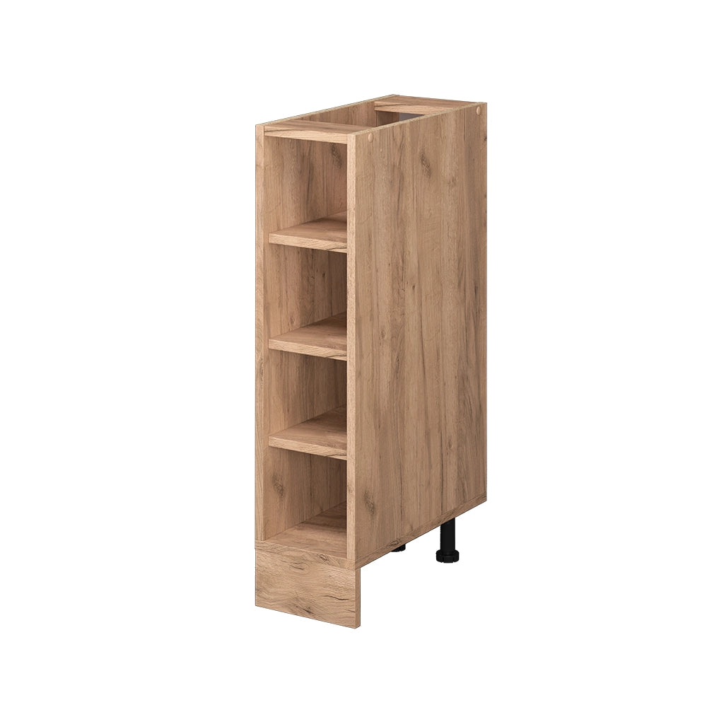 Vicco Scaffale da cucina Quercia dorata 20 cm , PL Marmo