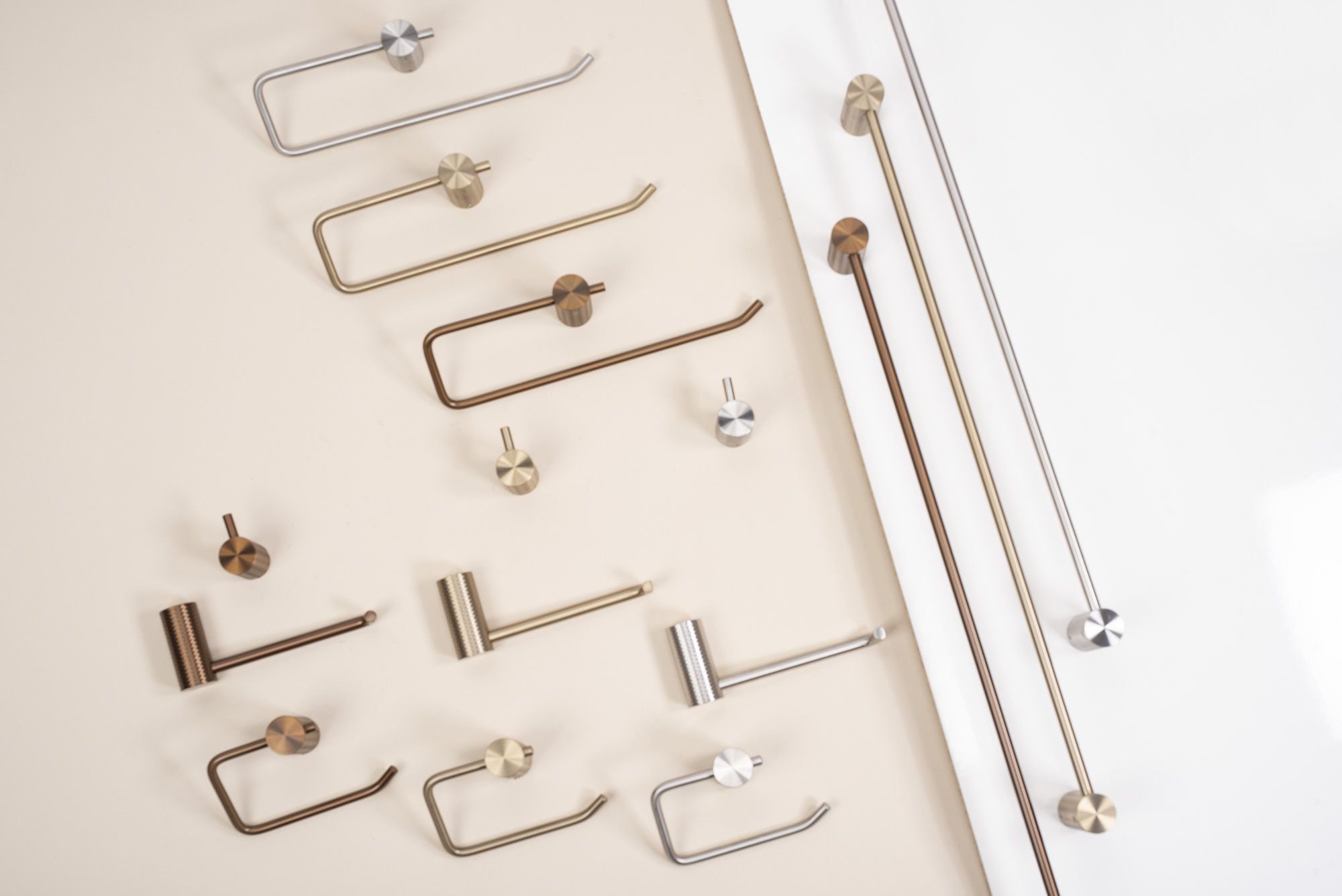 Porta Carta Igienica 9711 Prism Brush Gold