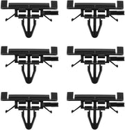 Kit di clip per parabrezza 10 pezzi - Adatto a Volvo S60/V60 2011-2018 - Plastica resistente - Installazione facile - Collegamento al montante del parabrezza - Clip per parabrezza