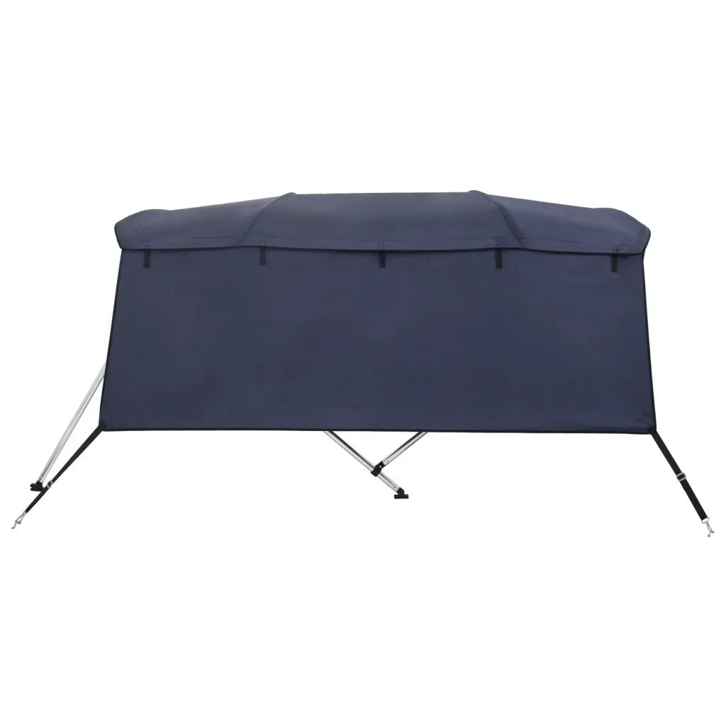 Bimini di Prua con Pareti Laterali 4 Archi 243x(230-244)x137cm