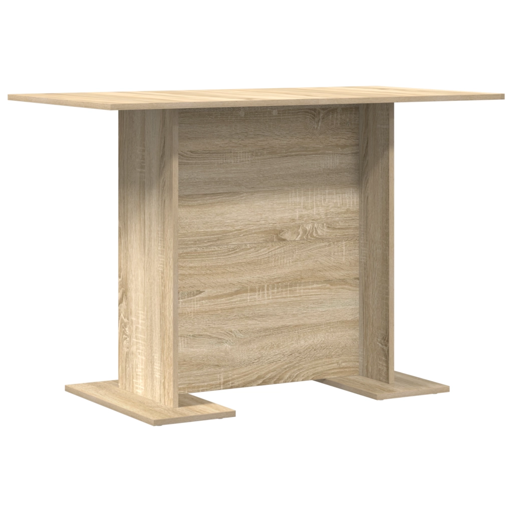 Tavolo da pranzo  in rovere Sonoma 110x60x75 cm in legno ingegnerizzato
