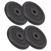Disco pesi da 4 pezzi 4 manubri in ghisa da 7,5 kg per fitness e allenamento con i pesi 02_0000764