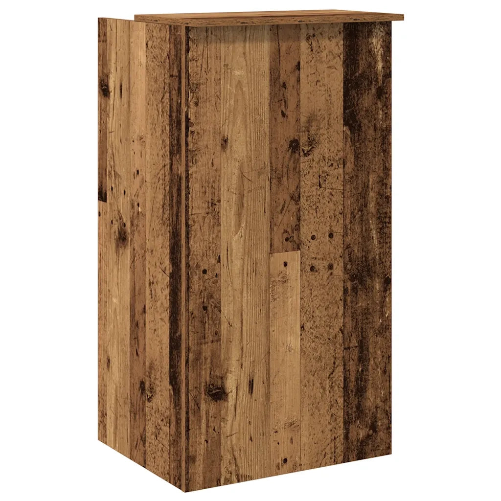 Banco Reception | Scrivania | Tavolo da Ufficio Legno Antico 55x50x103,5 cm Legno Multistrato