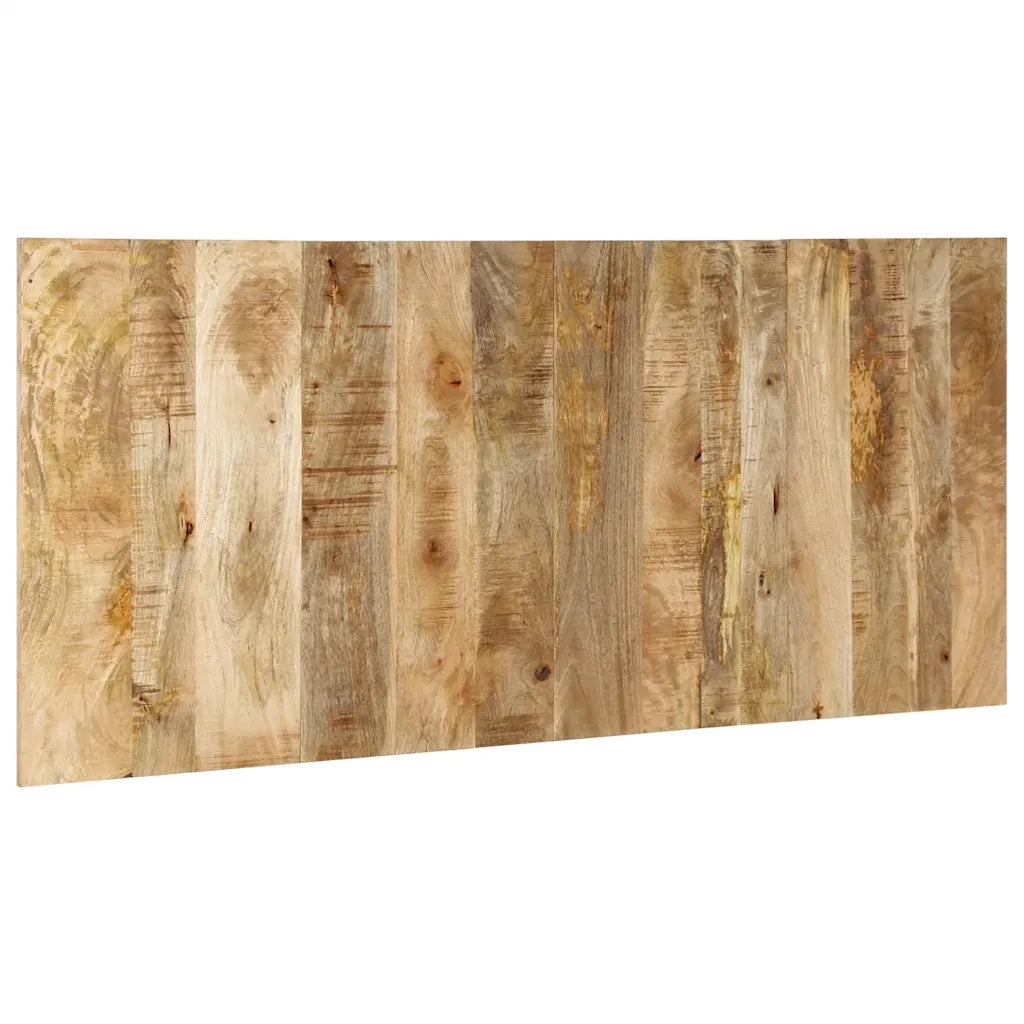 Testiera 180 cm in Legno Massello di Mango Grezzo 4017512
