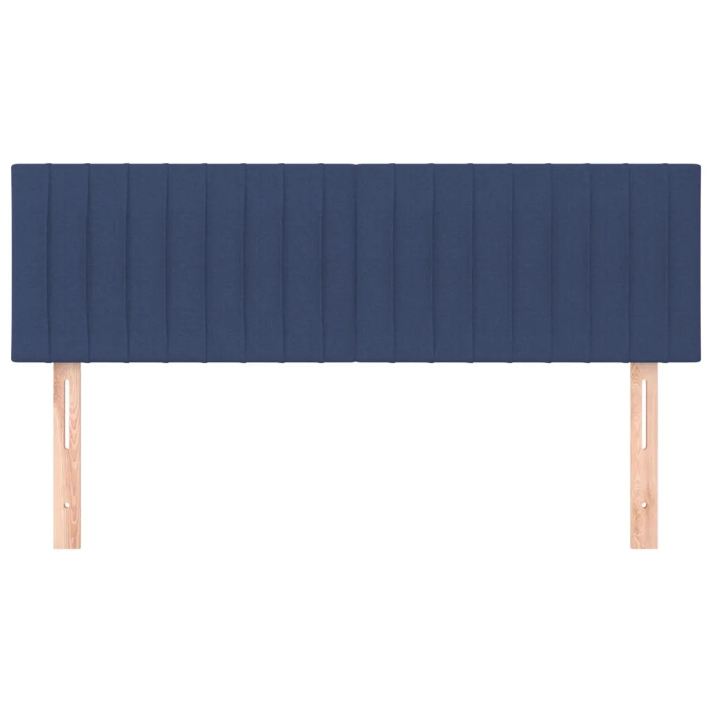 Testiere 2 pz Blu 72x5x78/88 cm in Tessuto