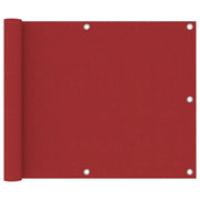 Paravento da Balcone Rosso 75x500 cm in Tessuto Oxford cod mxl 8942