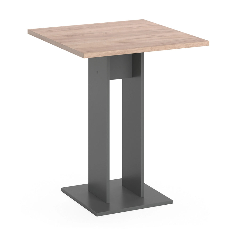 Vicco Tavolo da pranzo Antracite 65 x 65 cm
