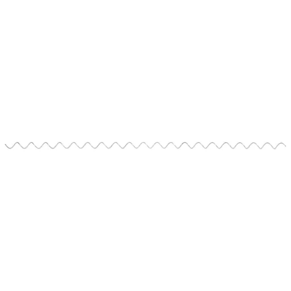 Spirali per Gabbioni 24 pz in Acciaio Zincato 100 cm 145627