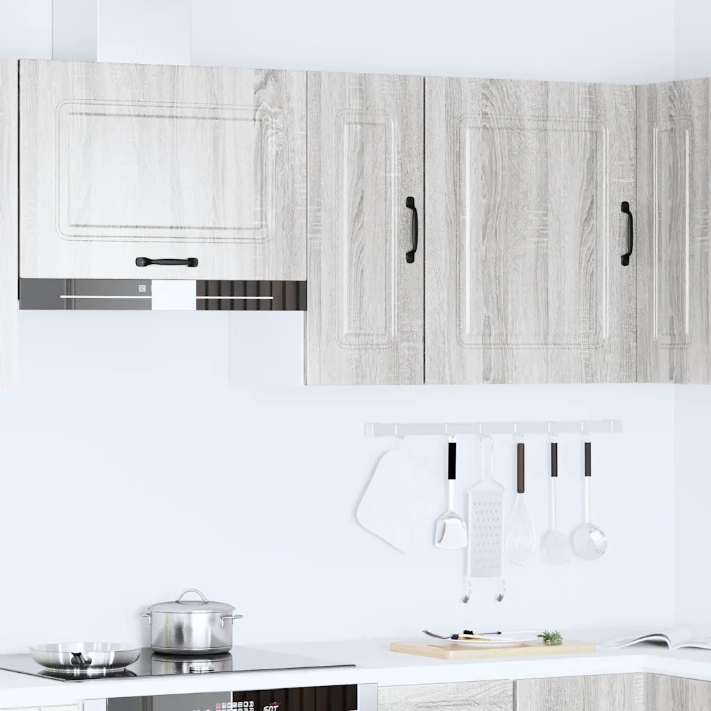 Pensile da Cucina Kalmar Grigio Sonoma in Legno Multistrato