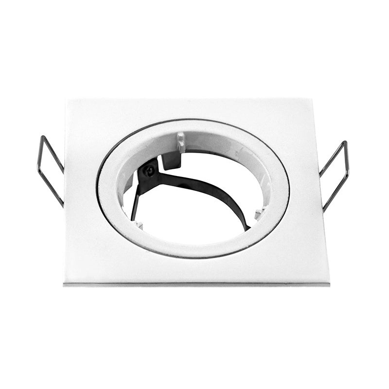 PORTAFARETTO FISSO QUADRATO 8,3X8,3CM BIANCO