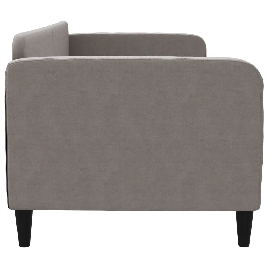 Letto da Giorno Tortora 80x200 cm in Tessuto 354031