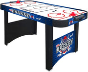EIC Sport One Air Hockey Arena - Gioco con gambe elettrico, con 2 manopole e 2 dischi inclusi, segnapunti integrato, BLU
