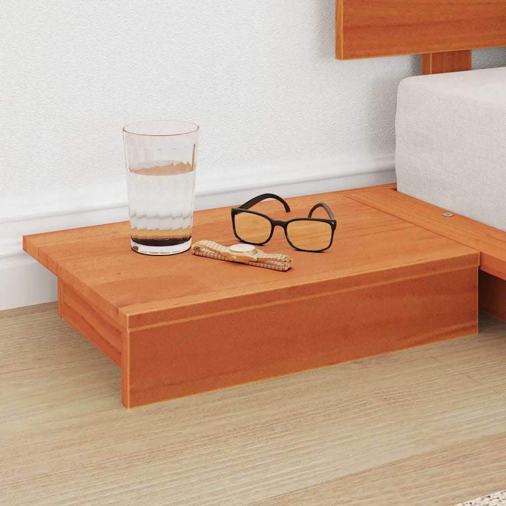 Struttura del letto Marrone 90 x 200 cm legno