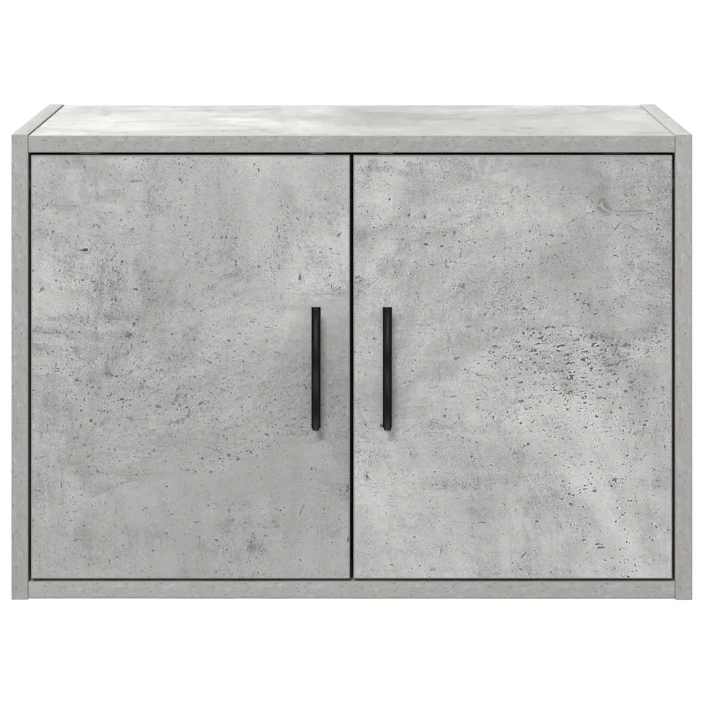 Pensile per Garage Grigio Cemento in Legno Multistrato 860649
