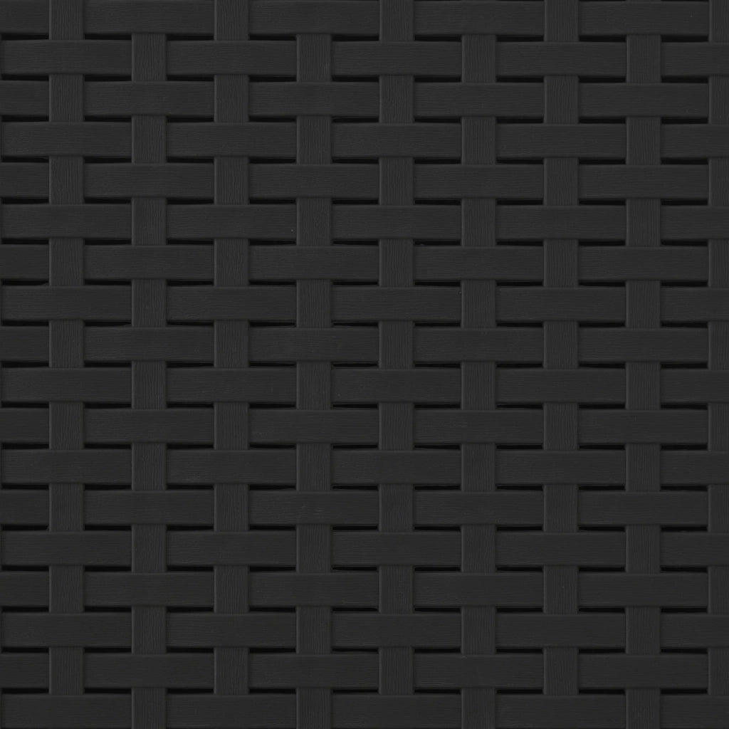 Divano da Giardino 5 Posti con Cuscini Stile Rattan PP 3444050