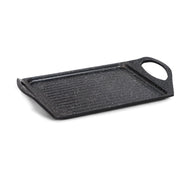 Set di 6 Bistecchiere Rettangolare Cm 36*23 Antiaderente Ad Induzione
