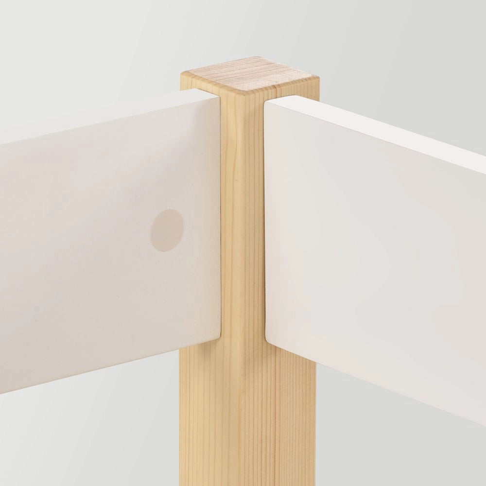 Letto per bambini 90x200 cm - Xylo - Pino bianco