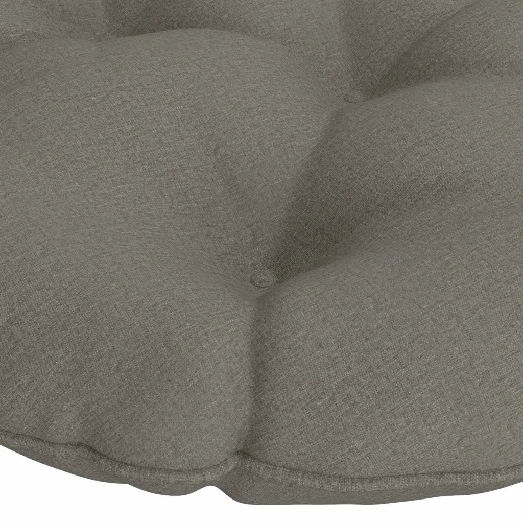 Cuscino per Sedia Appesa VIANEN 100% Poliestere Grigio 954044